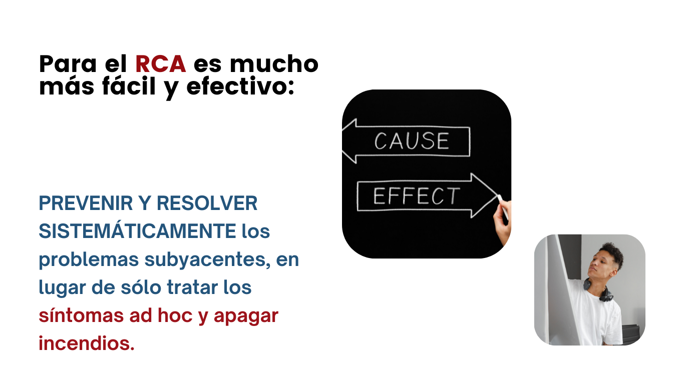 PREVENIR Y RESOLVER SISTEMÁTICAMENTE Análisis de Causa Raíz (ACR-RCA) | Oscar Caita 2022