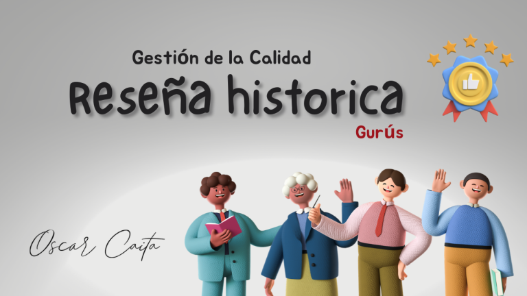 Reseña histórica de la Calidad - Gurús | Oscar Caita